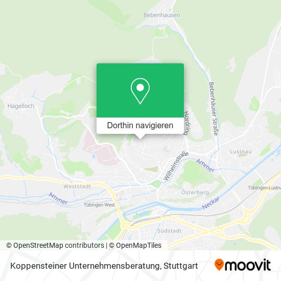 Koppensteiner Unternehmensberatung Karte