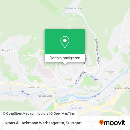 Kraas & Lachmann Werbeagentur Karte