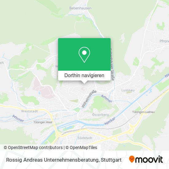 Rossig Andreas Unternehmensberatung Karte