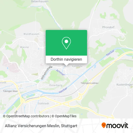 Allianz Versicherungen Meslin Karte