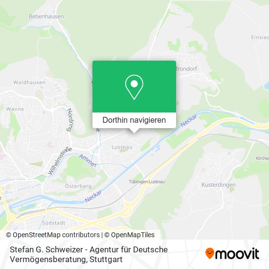 Stefan G. Schweizer - Agentur für Deutsche Vermögensberatung Karte