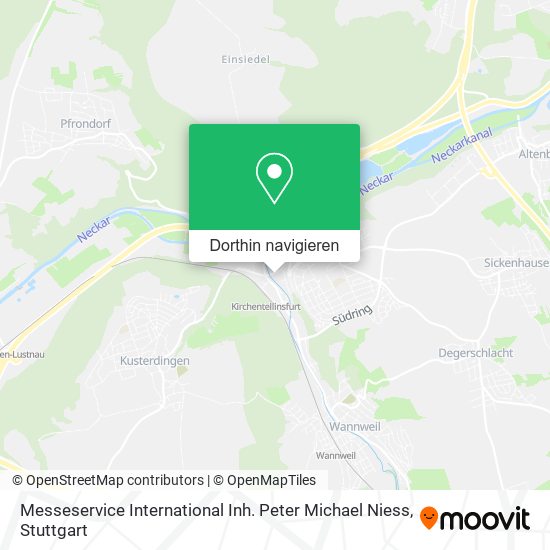 Messeservice International Inh. Peter Michael Niess Karte
