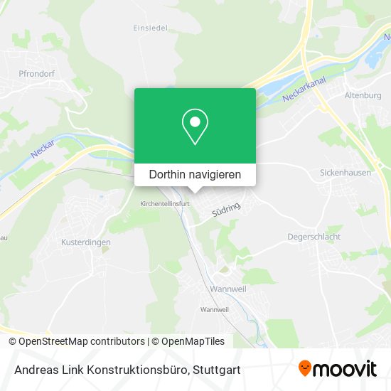 Andreas Link Konstruktionsbüro Karte