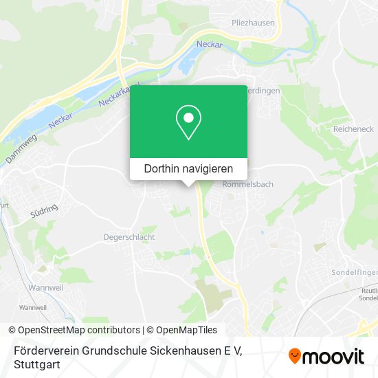 Förderverein Grundschule Sickenhausen E V Karte