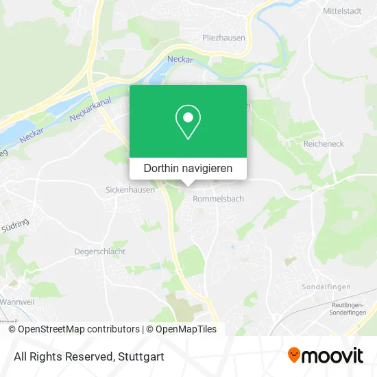 All Rights Reserved Karte