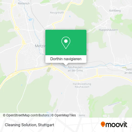 Cleaning Solution Karte