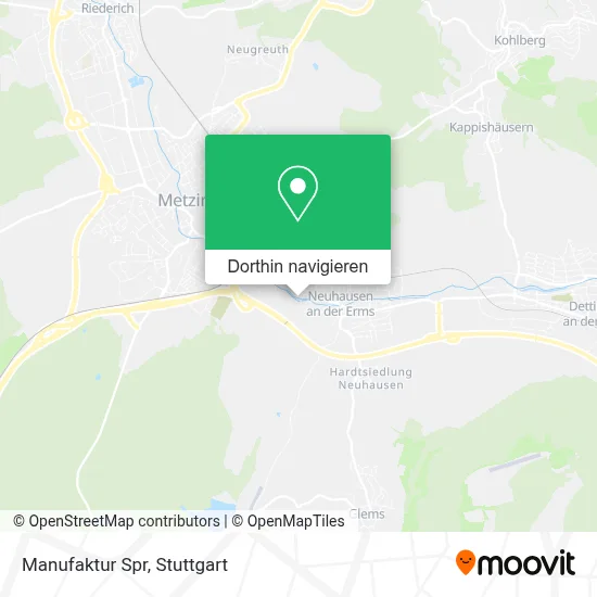 Manufaktur Spr Karte