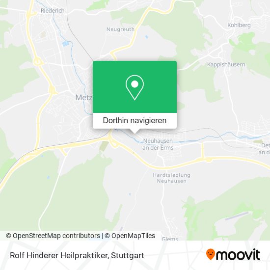 Rolf Hinderer Heilpraktiker Karte