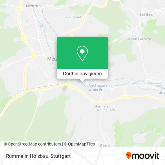 Rümmelin Holzbau Karte