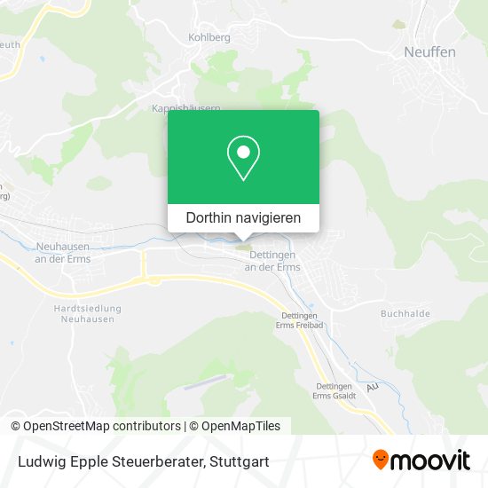 Ludwig Epple Steuerberater Karte