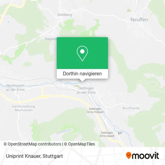 Uniprint Knauer Karte