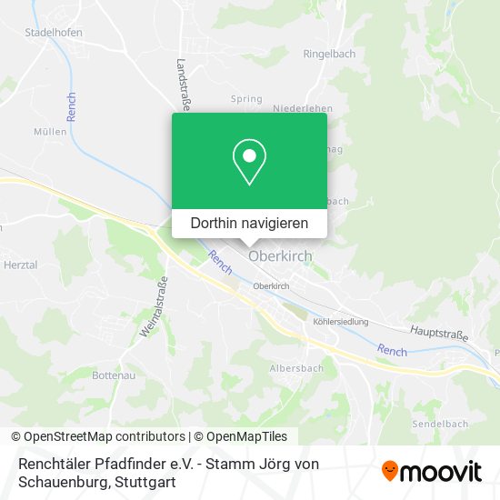 Renchtäler Pfadfinder e.V. - Stamm Jörg von Schauenburg Karte