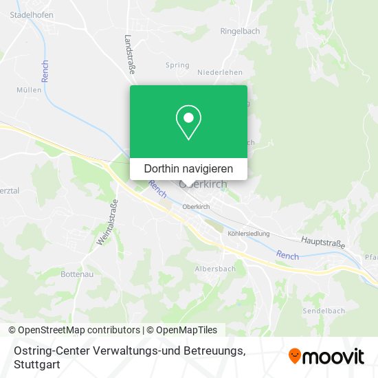 Ostring-Center Verwaltungs-und Betreuungs Karte