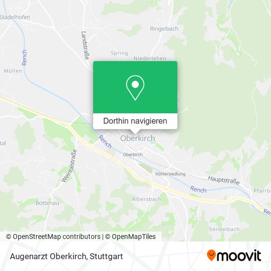 Augenarzt Oberkirch Karte
