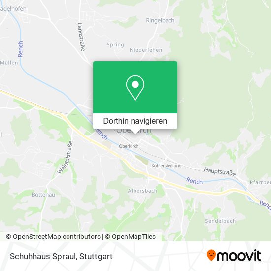 Schuhhaus Spraul Karte