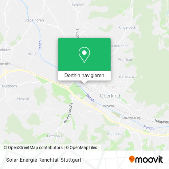 Solar-Energie Renchtal Karte