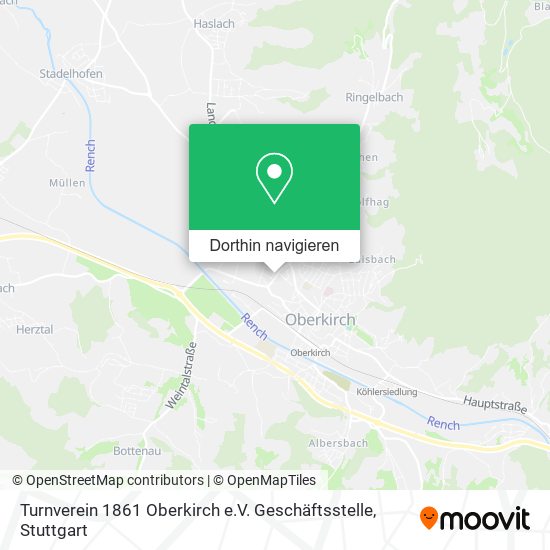 Turnverein 1861 Oberkirch e.V. Geschäftsstelle Karte