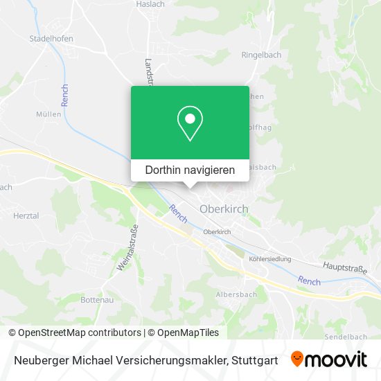 Neuberger Michael Versicherungsmakler Karte