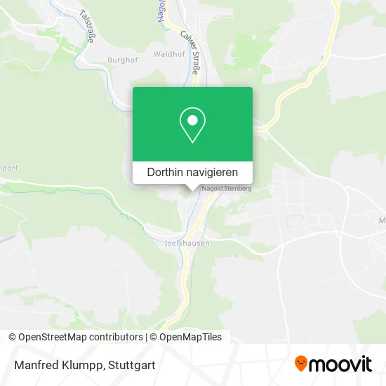 Manfred Klumpp Karte