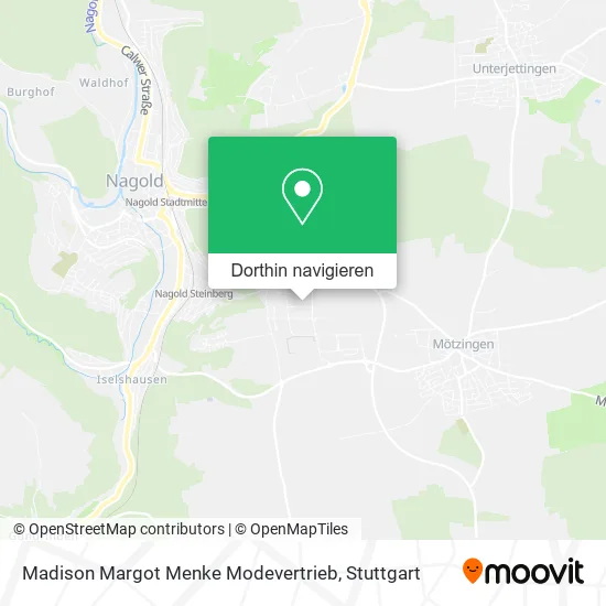 Madison Margot Menke Modevertrieb Karte