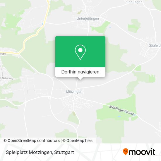 Spielplatz Mötzingen Karte