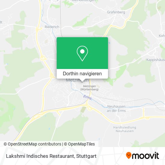 Lakshmi Indisches Restaurant Karte