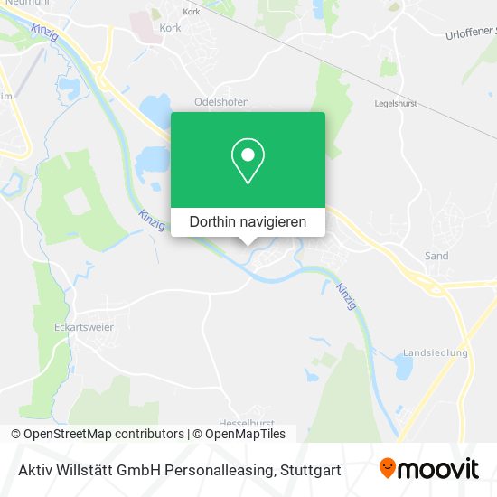 Aktiv Willstätt GmbH Personalleasing Karte