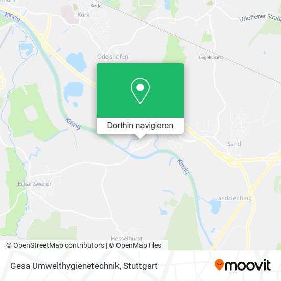 Gesa Umwelthygienetechnik Karte