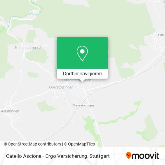 Catello Ascione - Ergo Versicherung Karte