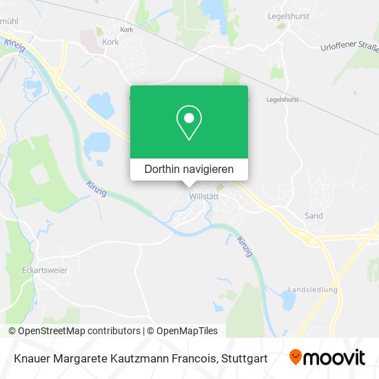 Knauer Margarete Kautzmann Francois Karte