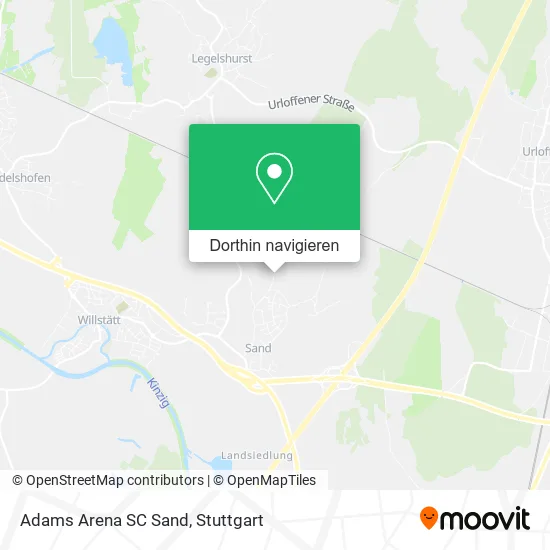 Adams Arena SC Sand Karte