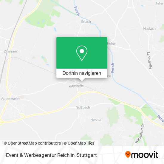 Event & Werbeagentur Reichlin Karte