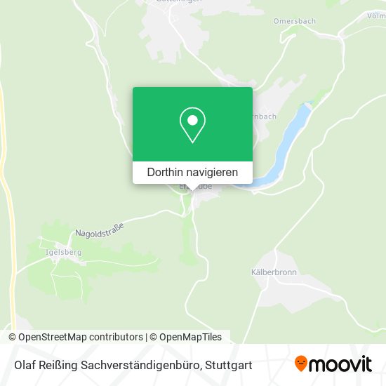 Olaf Reißing Sachverständigenbüro Karte