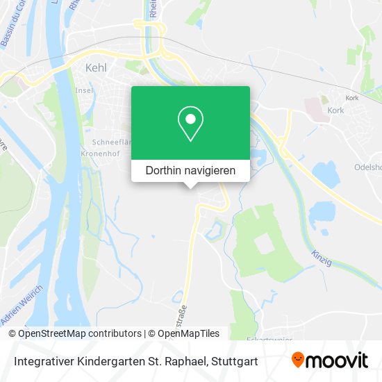 Integrativer Kindergarten St. Raphael Karte