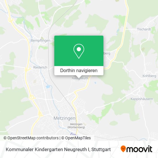 Kommunaler Kindergarten Neugreuth I Karte