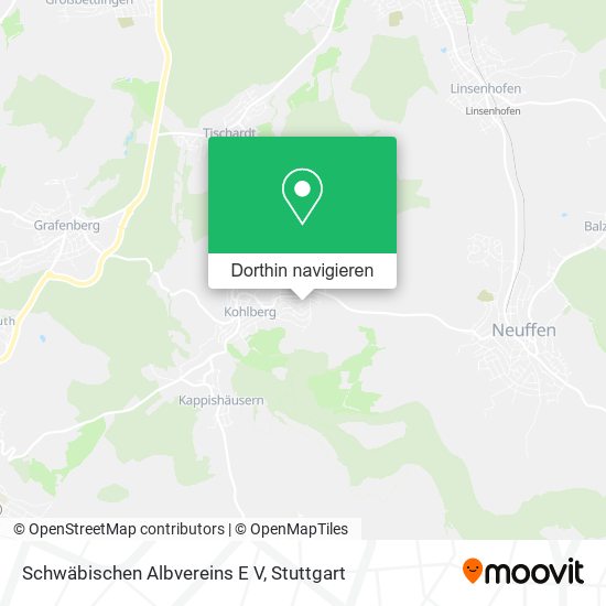 Schwäbischen Albvereins E V Karte