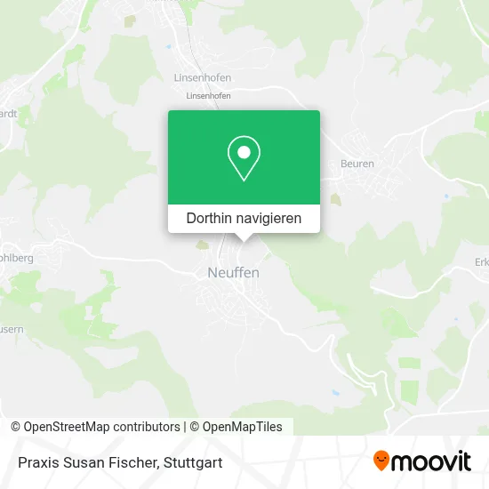 Praxis Susan Fischer Karte