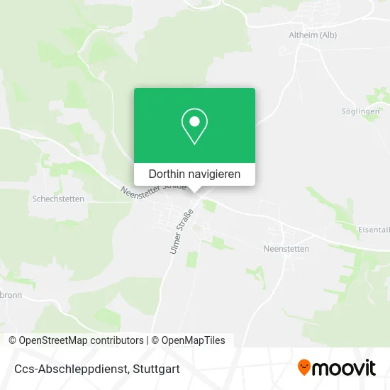 Ccs-Abschleppdienst Karte