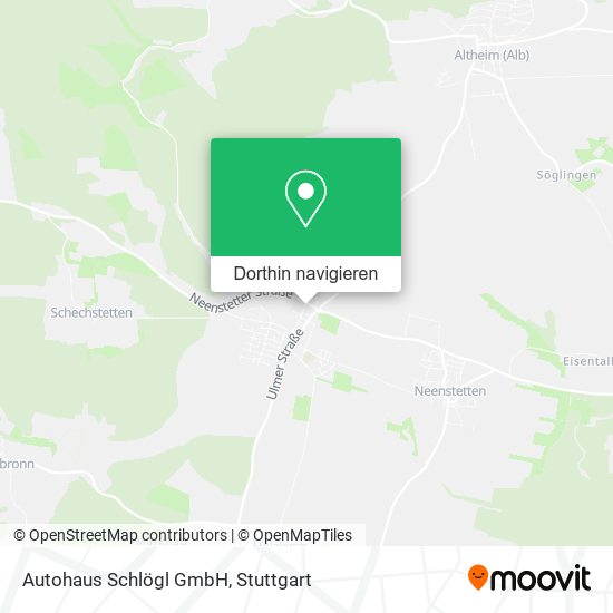 Autohaus Schlögl GmbH Karte