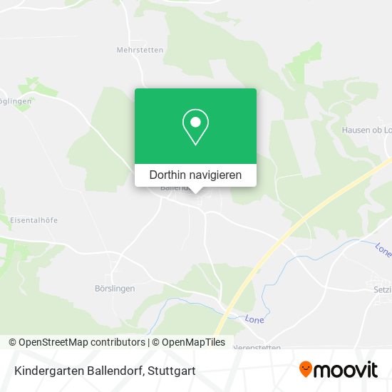 Kindergarten Ballendorf Karte