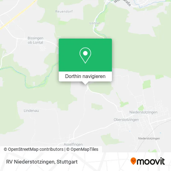 RV Niederstotzingen Karte