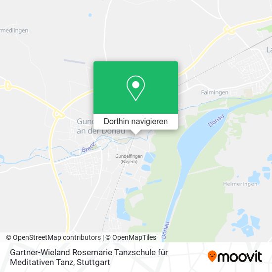 Gartner-Wieland Rosemarie Tanzschule für Meditativen Tanz Karte