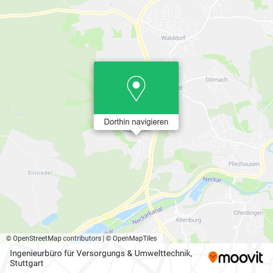Ingenieurbüro für Versorgungs & Umwelttechnik Karte