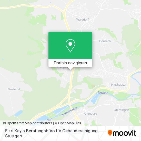 Fikri Kayis Beratungsbüro für Gebäudereinigung Karte