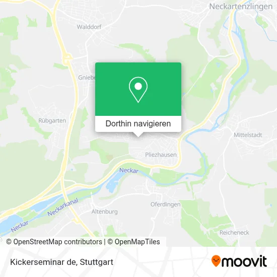 Kickerseminar de Karte