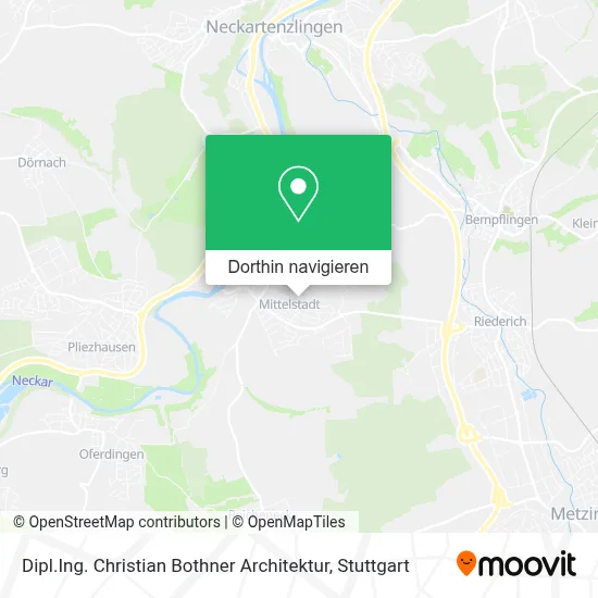 Dipl.Ing. Christian Bothner Architektur Karte