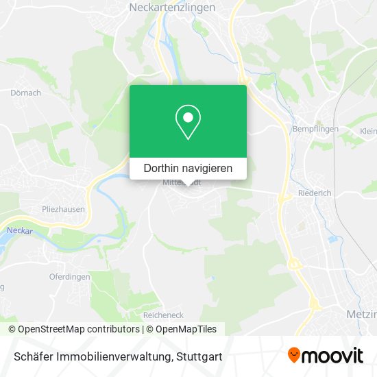 Schäfer Immobilienverwaltung Karte