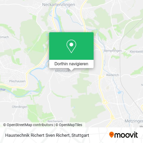 Haustechnik Richert Sven Richert Karte