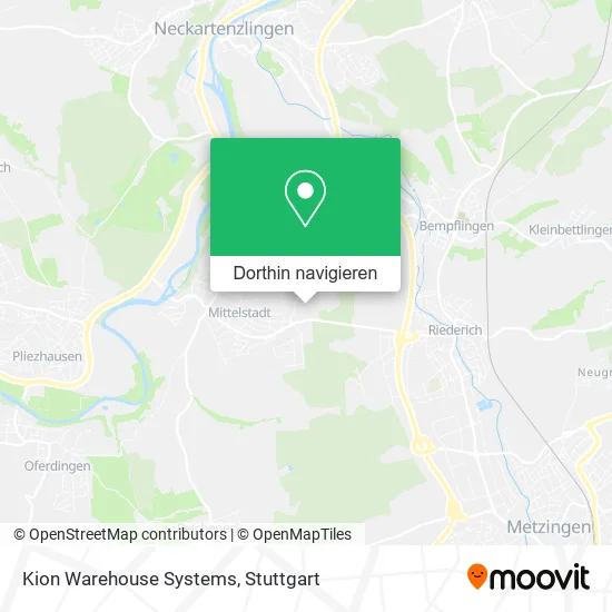 Kion Warehouse Systems Karte