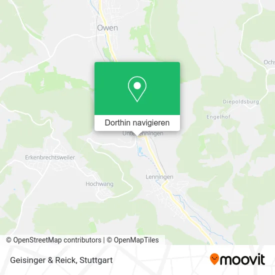 Geisinger & Reick Karte